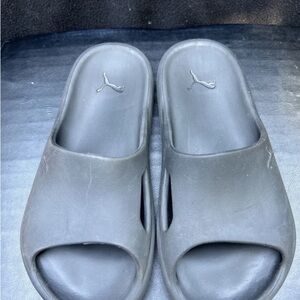 Puma Charcoal Slide Sandals